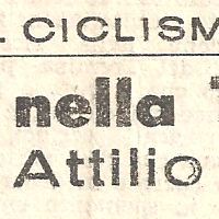 Attilio Castellani vince la Trento Serraia 1948 - Dilettanti juniores