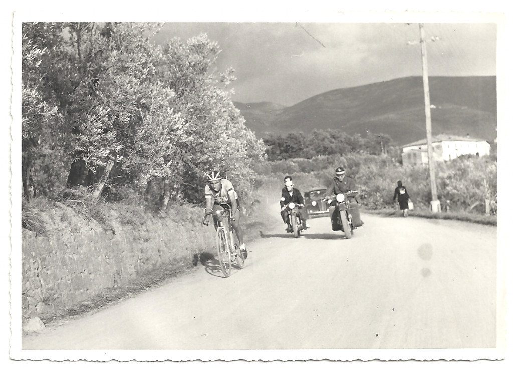 trofeo Pizzoli 1955 vinto da Vasco Modena 